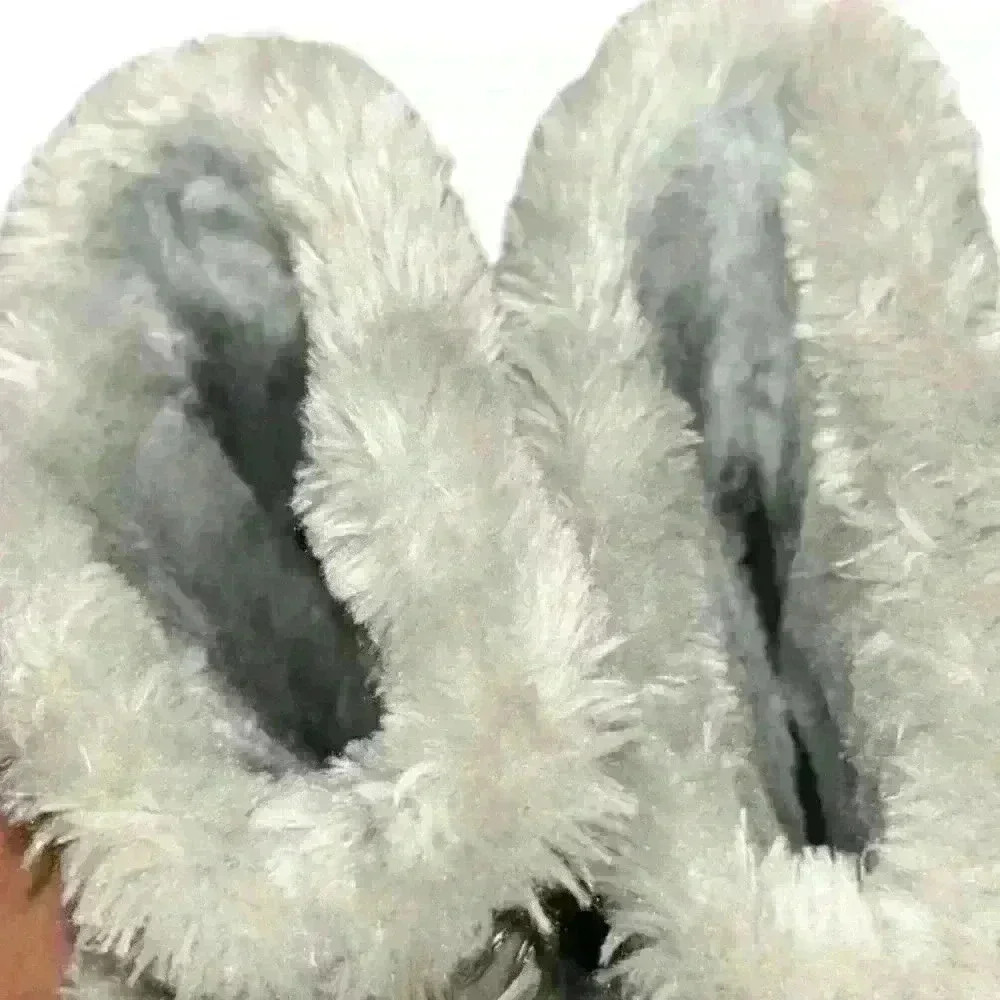 Justice Faux Fur Bling Boots Sz 8 - Picture 8 of 12